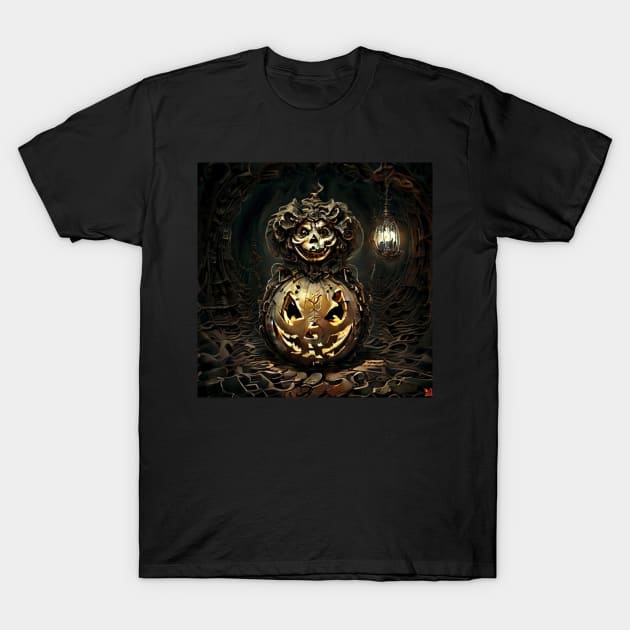 halloween pumpkin T-Shirt by godzilla